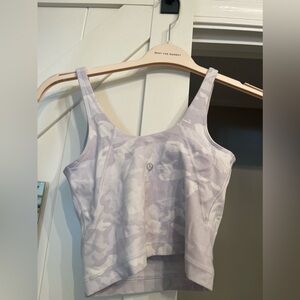 Lululemon White Camo Align Tank